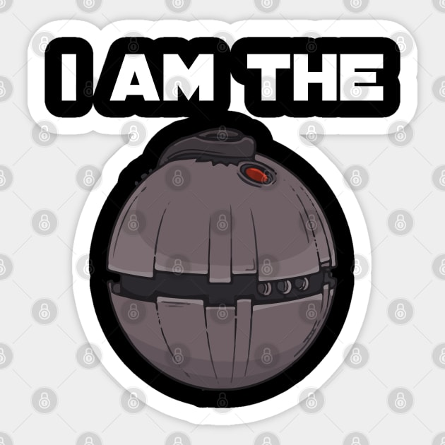 I'm the Bomb (Thermal Detonator) Sticker by fatbastardshirts